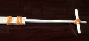 割り箸けん銃の作り方