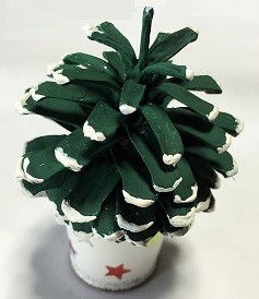 松ぼっくり クリスマスツリー オシャレ