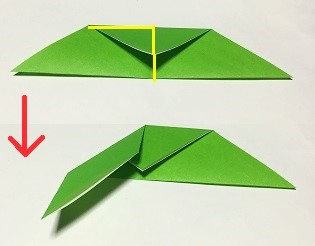 折り紙　クリスマスリース　作り方　簡単