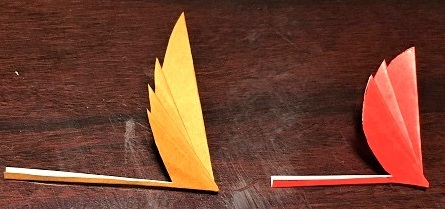 もみじ 折り紙 高齢者