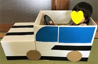 段ボール車の作り方 子供が乗れる工作は ハンドルの作り方も紹介 なんでも情報発信局