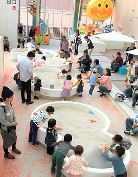 福岡アンパンマンこどもミュージアムinモール 砂場広場