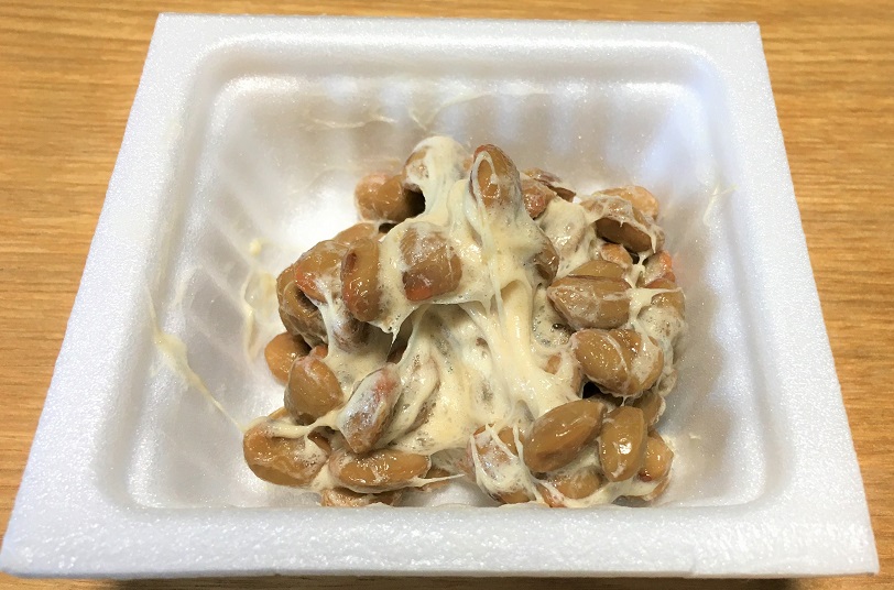 お箸で100回かき回した納豆