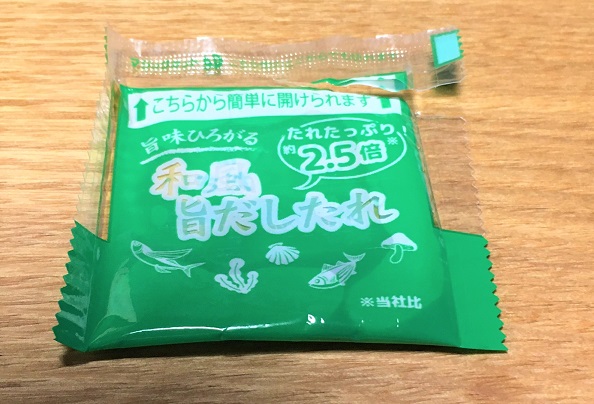 納豆のタレ